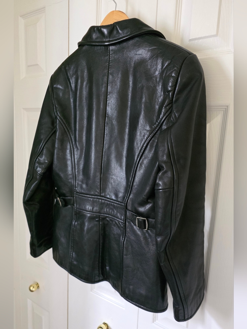 Rudsak Women's Black Insulated Leather Jacket Made In Canada Small - Picture 8 of 16